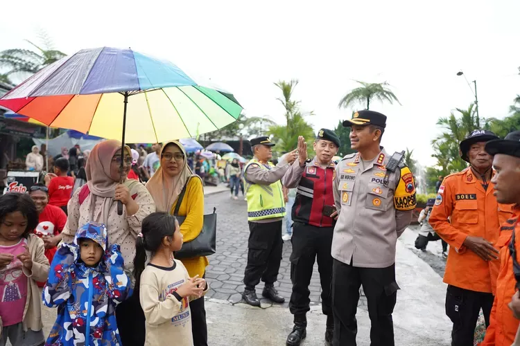 Libur Lebaran, Polresta Banyumas Pastikan Keamanan Obyek Wisata