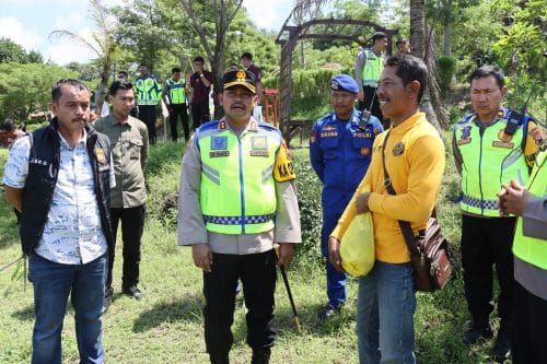 Kapolres Grobogan Tinjau Obyek Wisata dan Lakukan Patroli Saat Libur Lebaran
