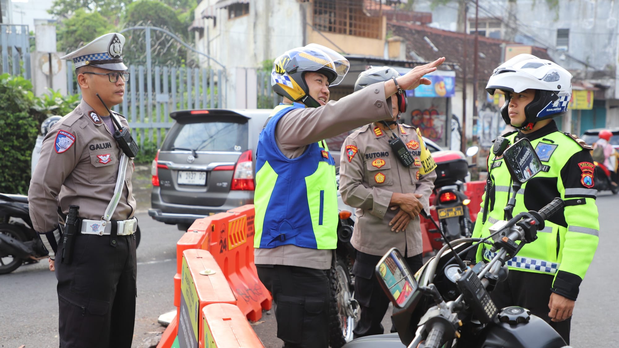 Pantau Jalur Balik, Kapolresta Malang Kota Kerahkan Personel Tambahan