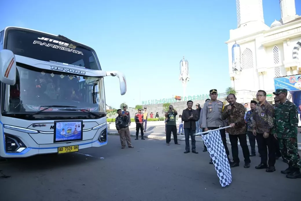 Arus Balik Lebaran, Pemkab dan Polres Karanganyar Kawal Kepulangan Kaum Boro