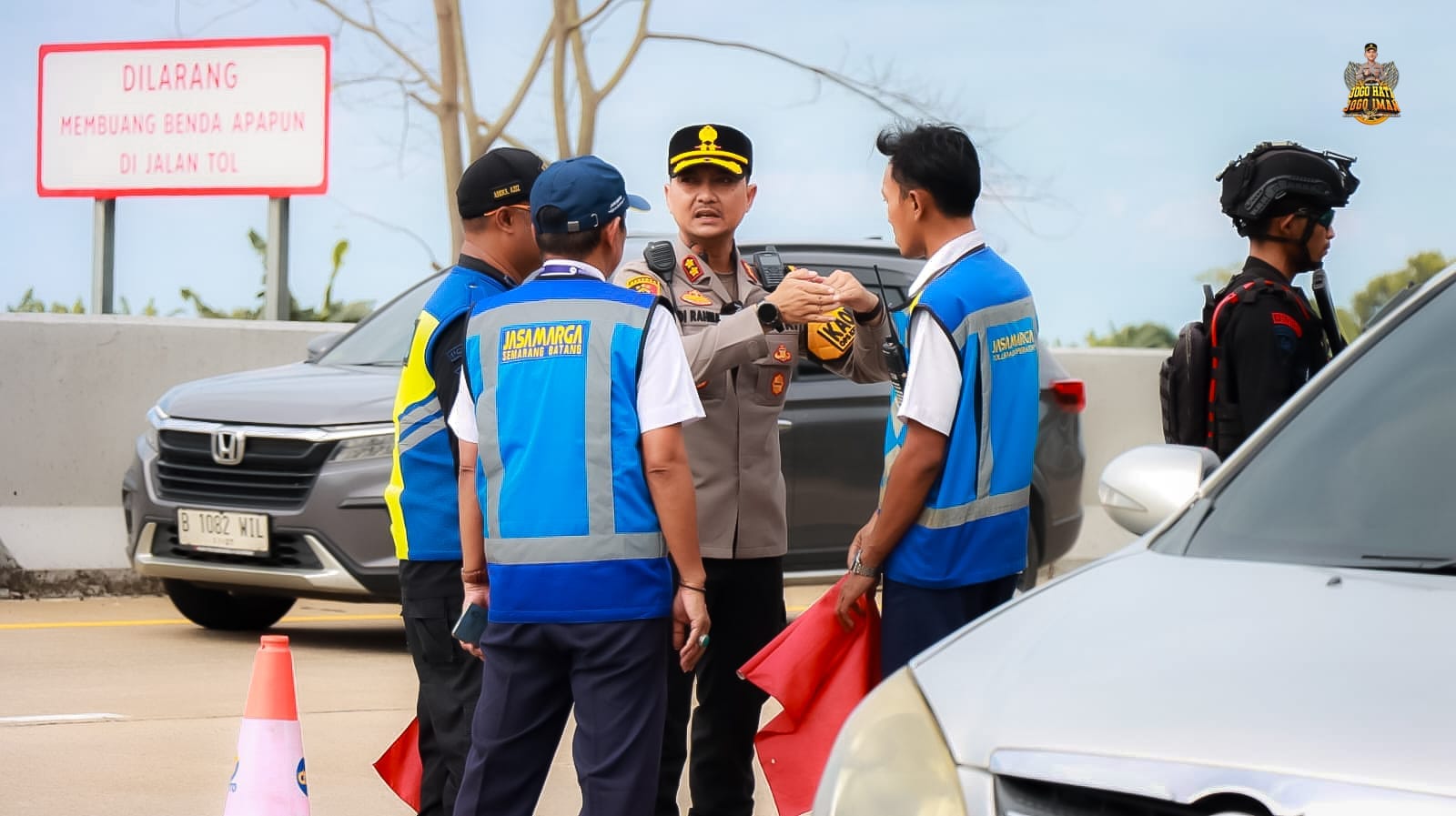 Arus Mudik dan Balik Lebaran 2025 di Batang RamaiLancar