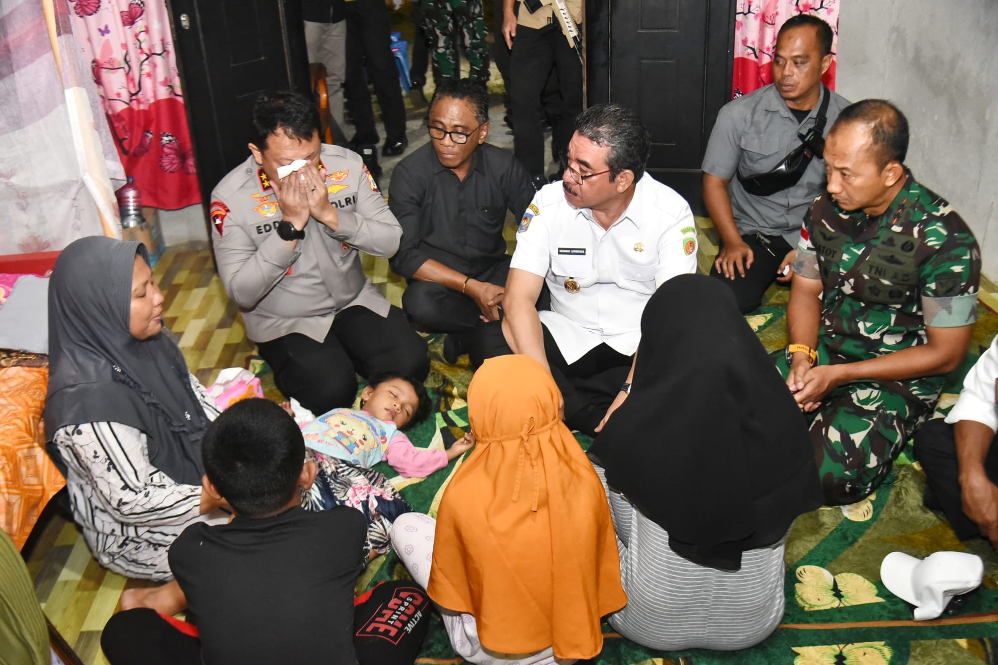 Bripka Husni Gugur Saat Lerai Bentrokan, Diberi Kenaikan Pangkat Anumerta