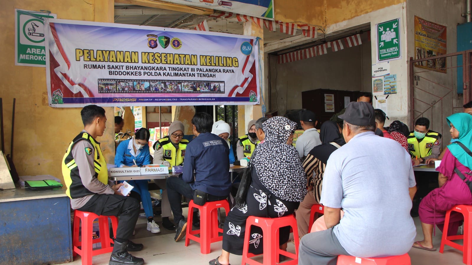 Rumkit Bhayangkara Gelar Layanan Kesehatan Keliling Pasca Lebaran
