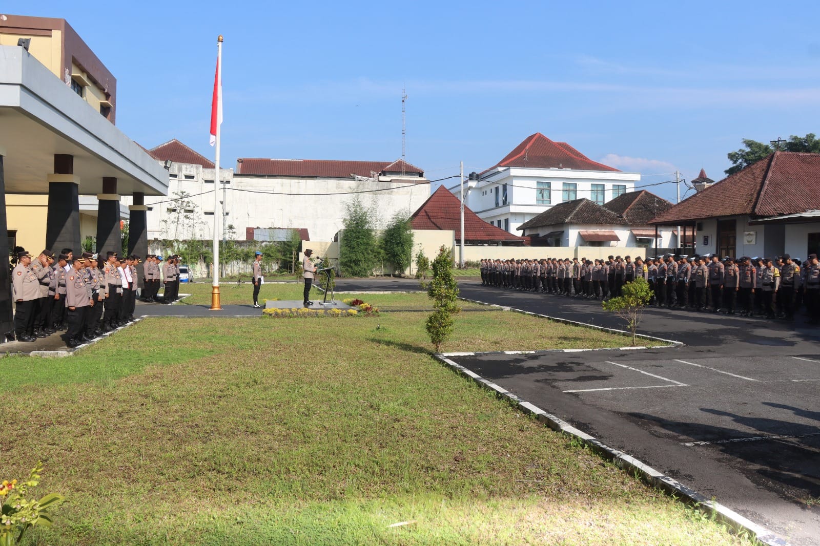 Apel Konsolidasi Operasi Ketupat Candi 2025, Kapolres Magelang Kota Beri Arahan
