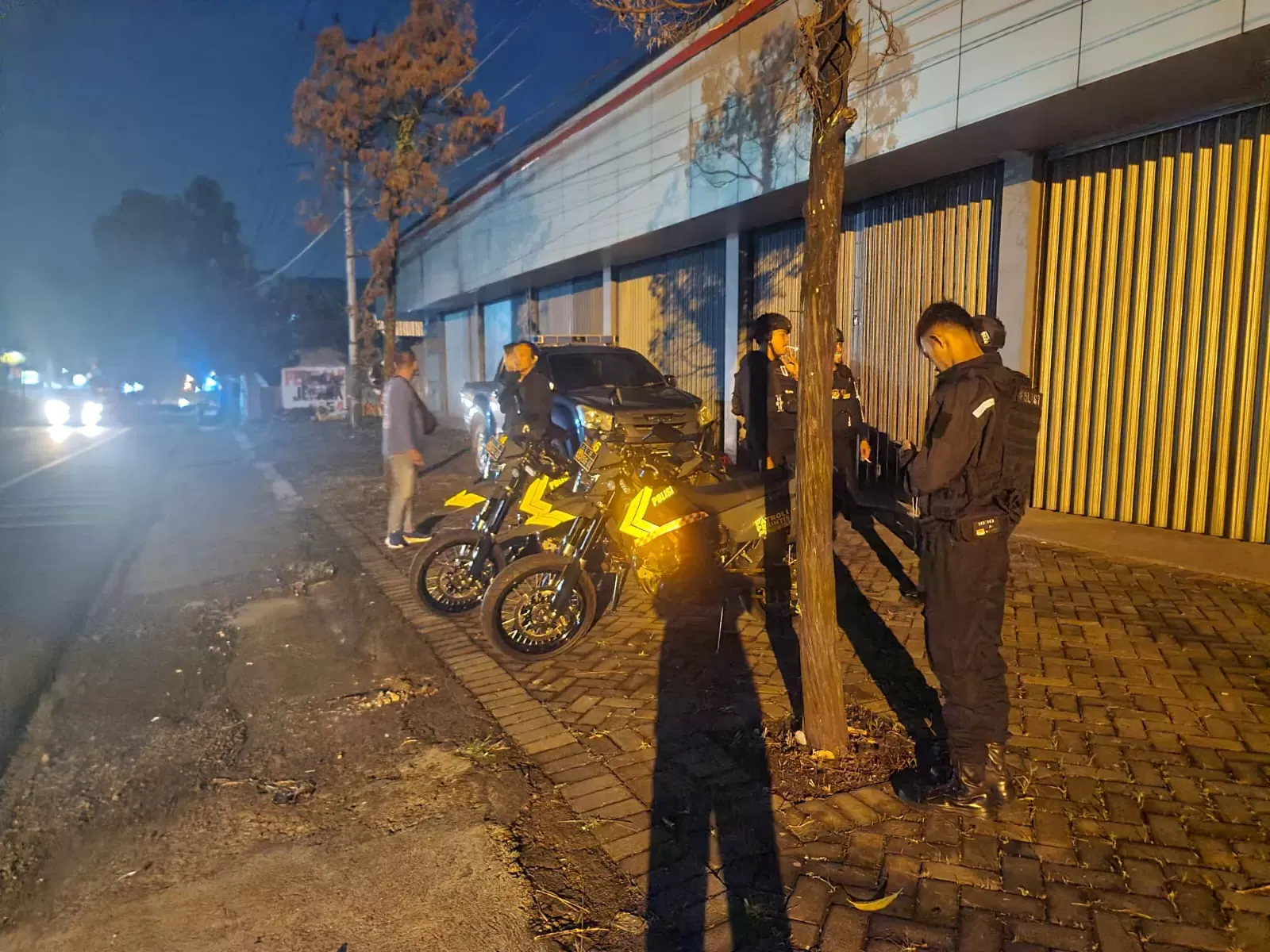 Tak Kenal Lelah, Tim Patroli Siraju Polres Jepara Rutin Gelar Patroli Amankan Kota Ukir