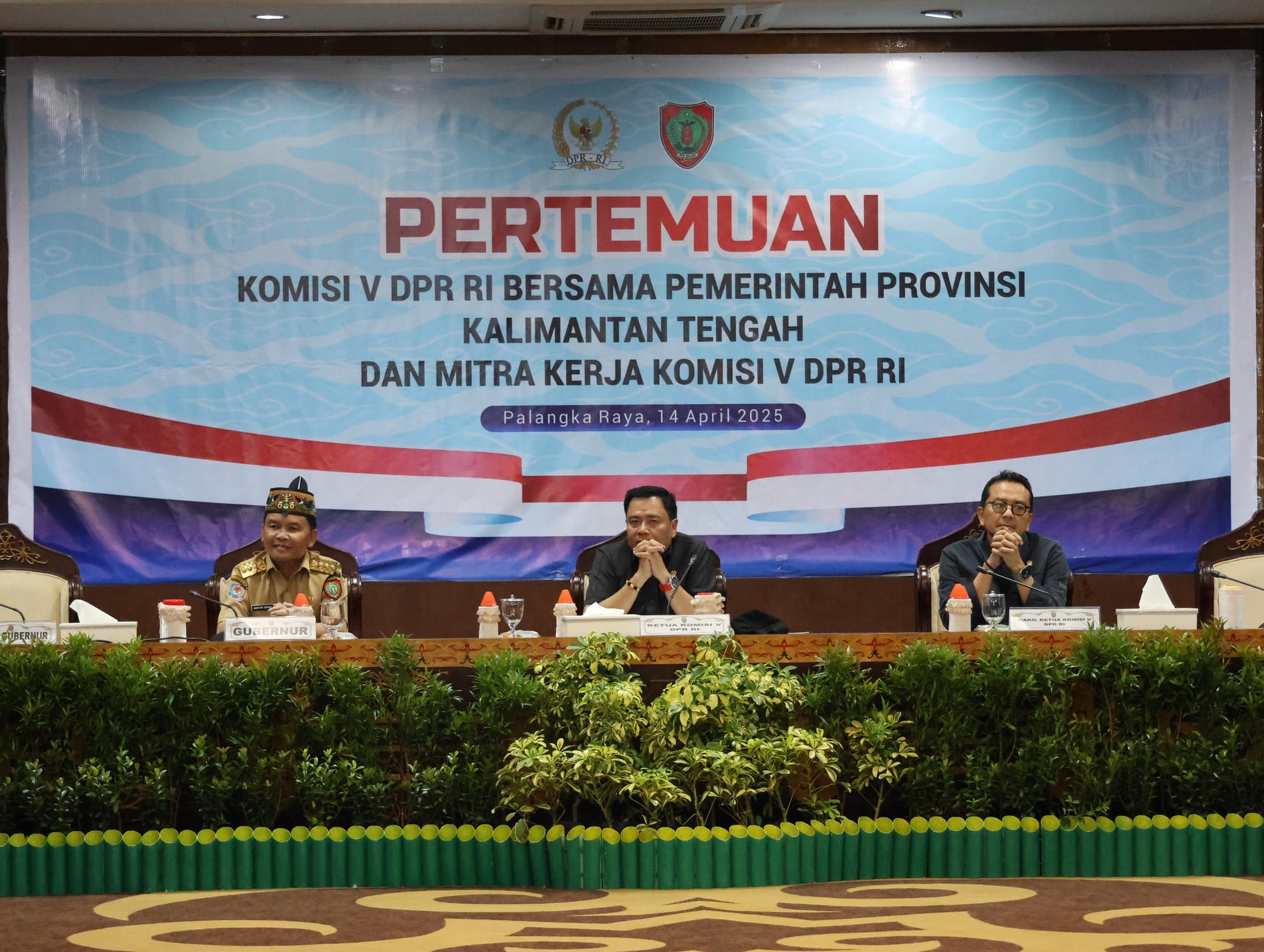 RDP Pemprov Kalteng dan Komisi V DPR RI: Kapolda Komit Dukung Percepatan Pembangunan di Daerah