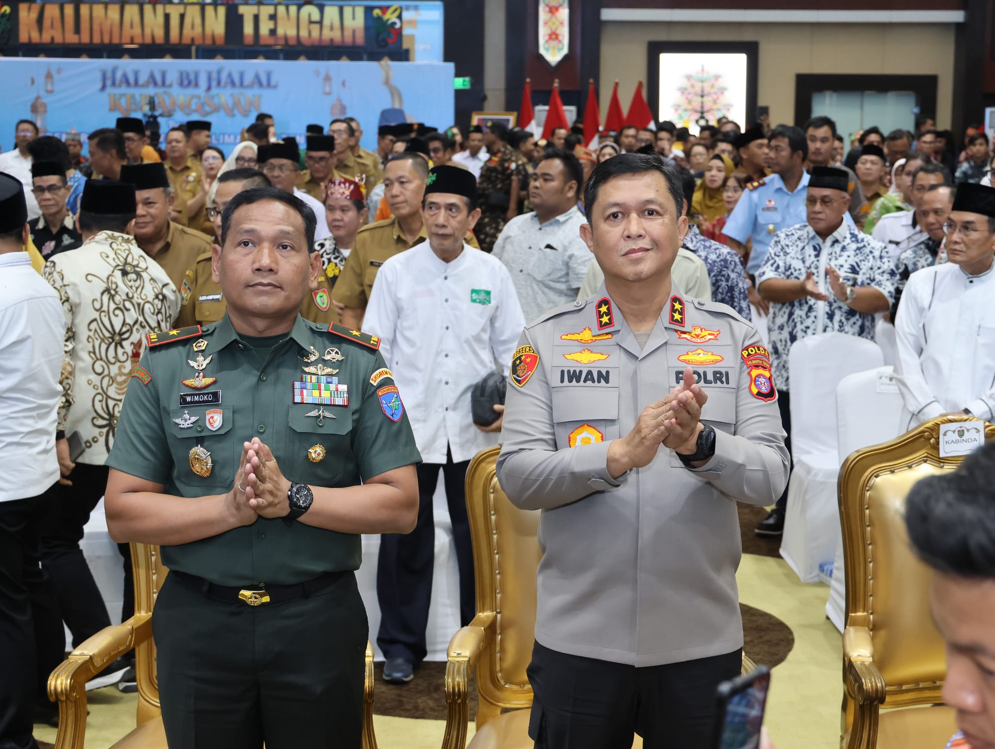 Kapolda Kalteng Hadiri Halal Bihalal Kebangsaan, Pererat Tali Silaturahmi dengan Para Tokoh