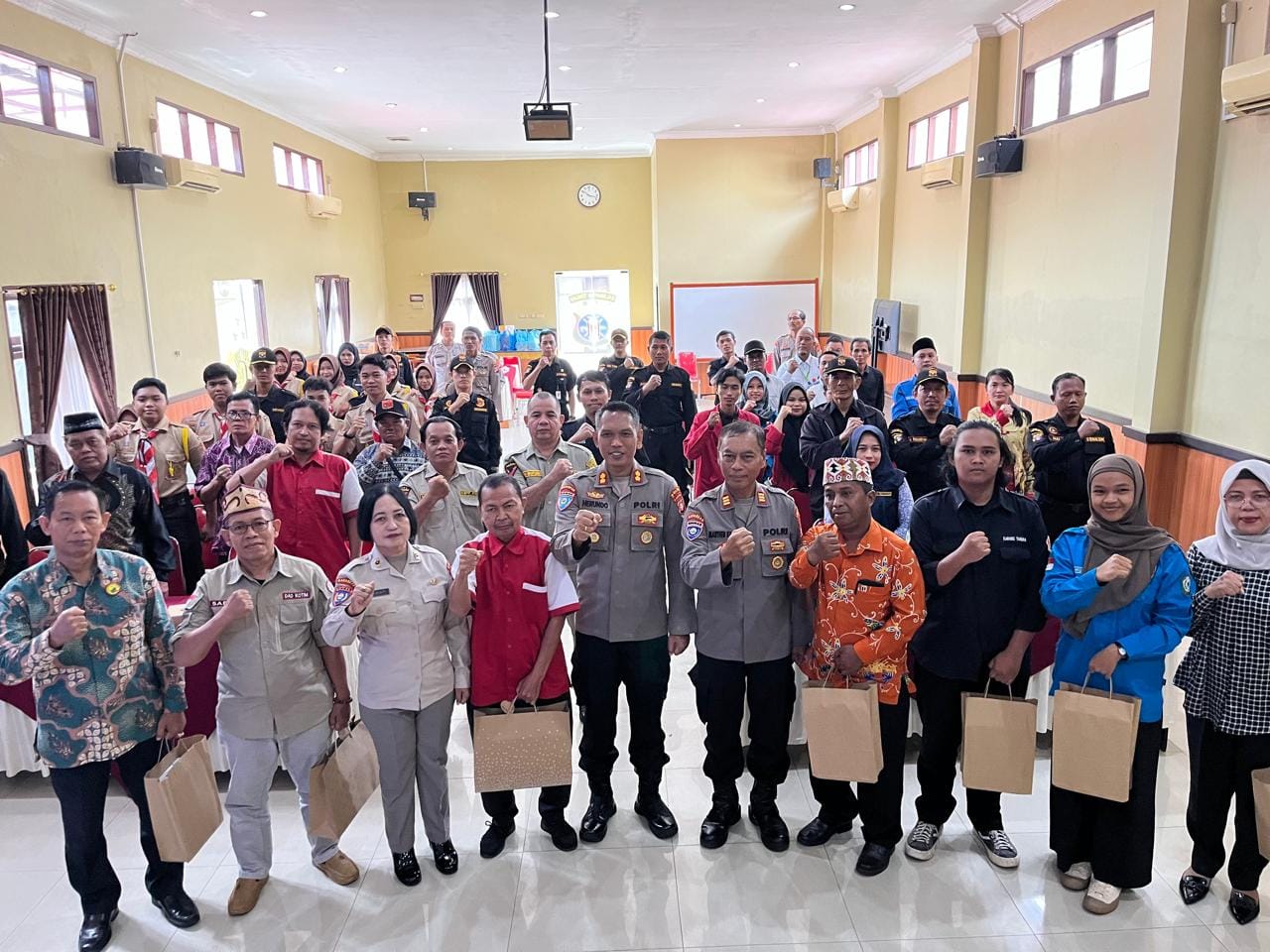Ditbinmas Polda Kalteng Gelar Binluh di Kotim untuk Cegah Dampak Perubahan Iklim