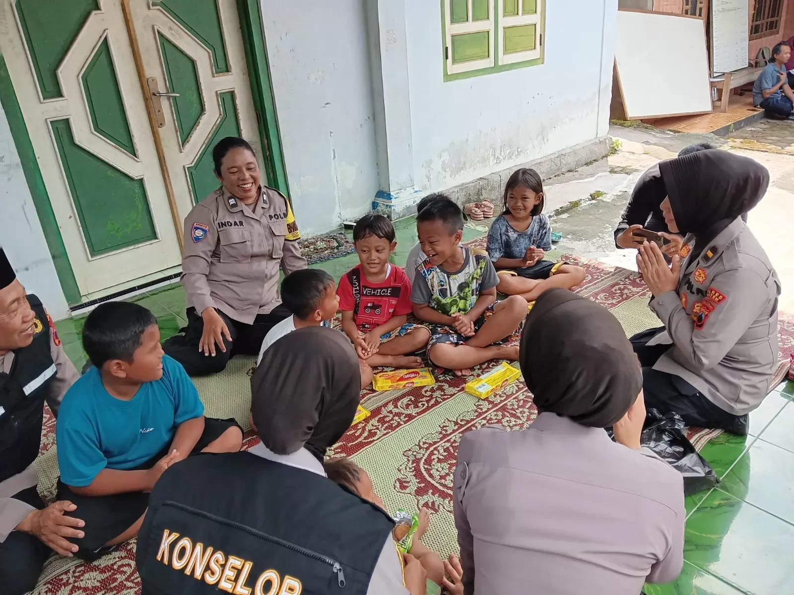 Tindak Lanjut Kasus Keracunan, Polres Klaten Periksa Saksi dan Adakan Trauma Healing