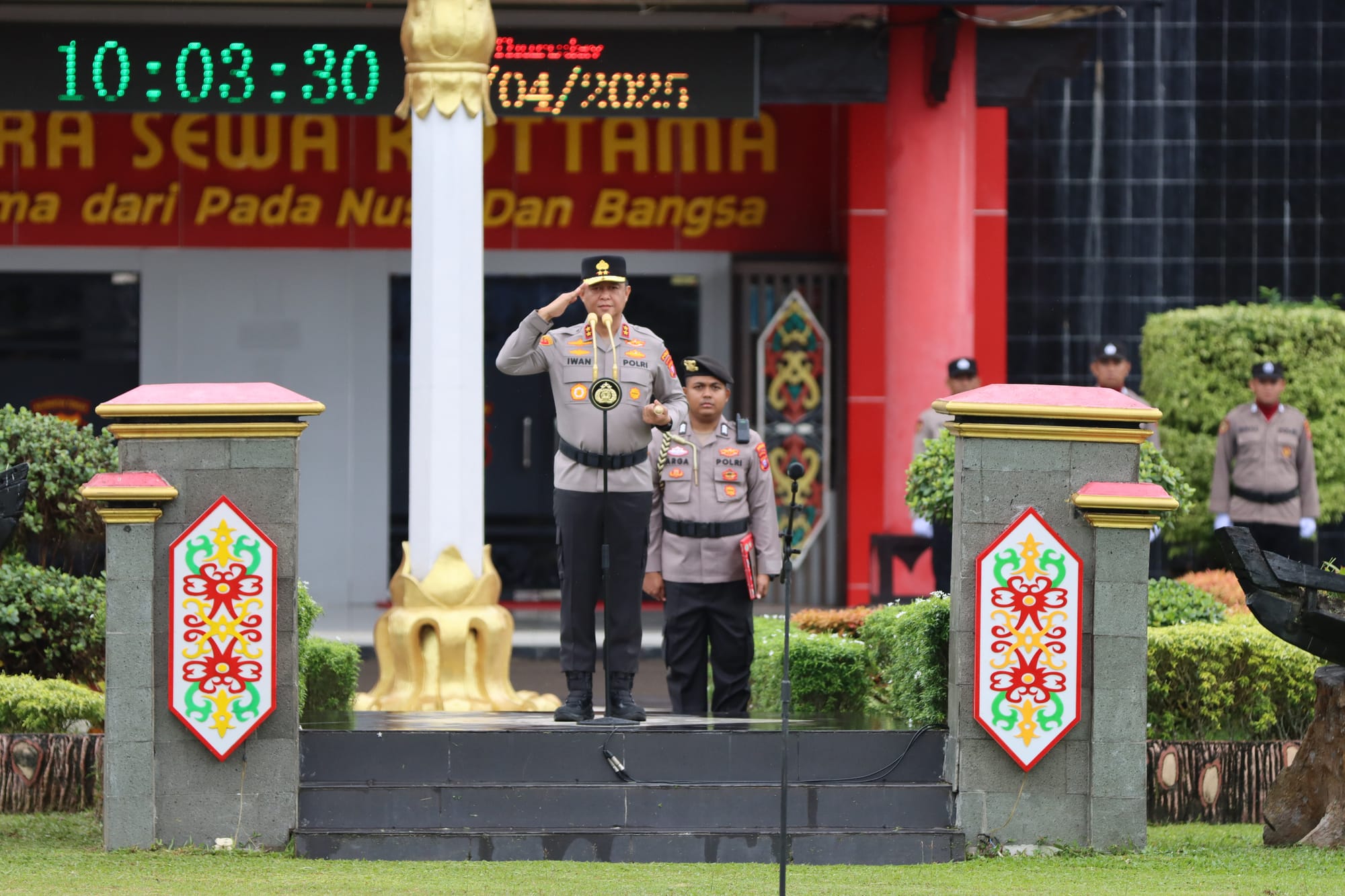 Peringatan Hari Kesadaran Nasional: Kapolda Kalteng Tegaskan Pentingnya Nasionalisme
