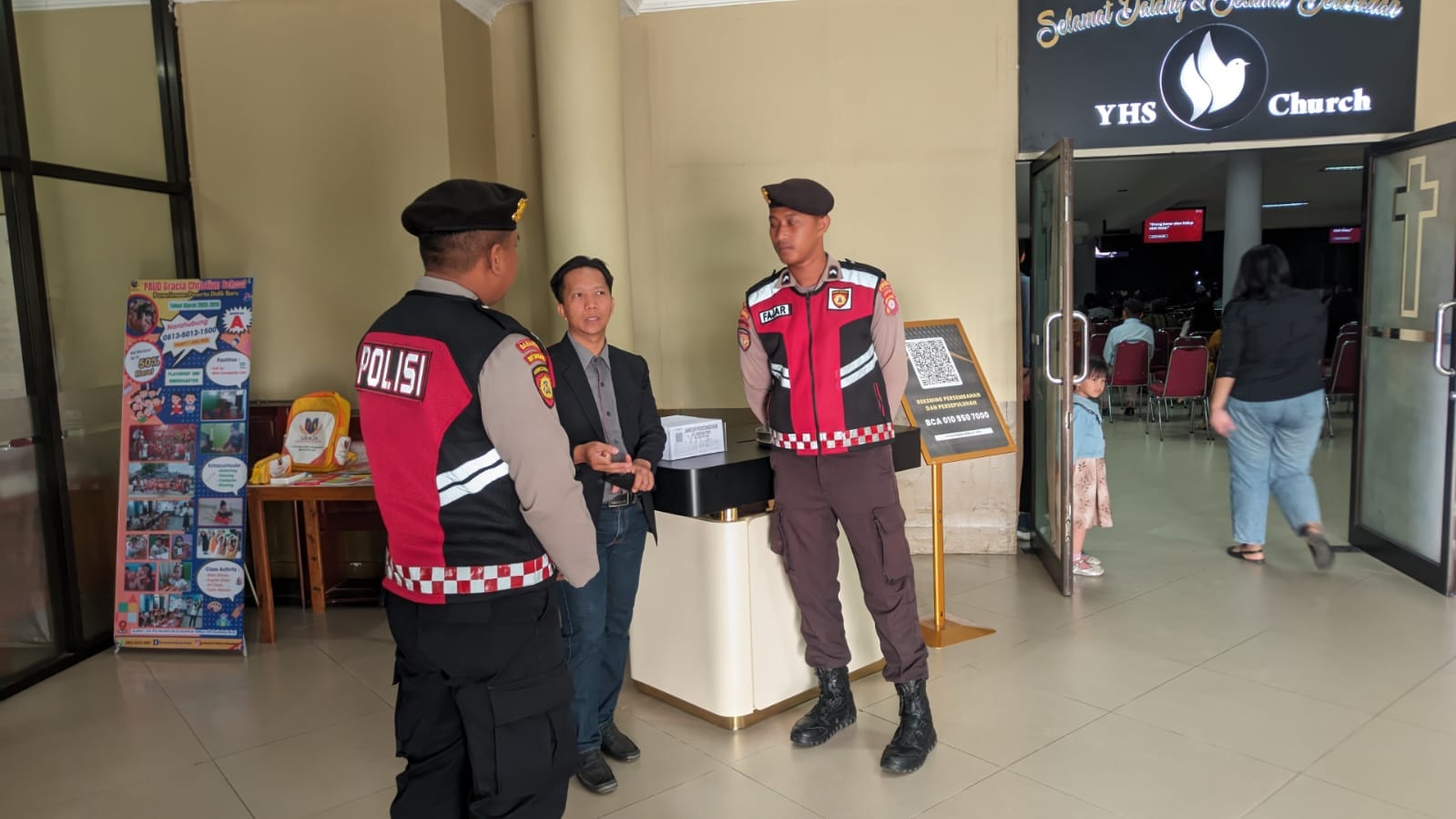 Ditsamapta Polda Kalteng Gelar Pengamanan Gereja untuk Jamin Kenyamanan Ibadah Jumat Agung