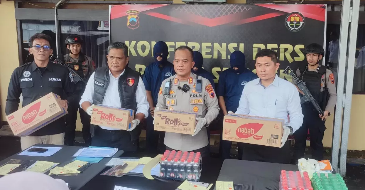Komplotan Penggelapan Truk Snack Rp604 Juta di Sragen Dibekuk, Bermotif Sakit Hati ke Perusahaan