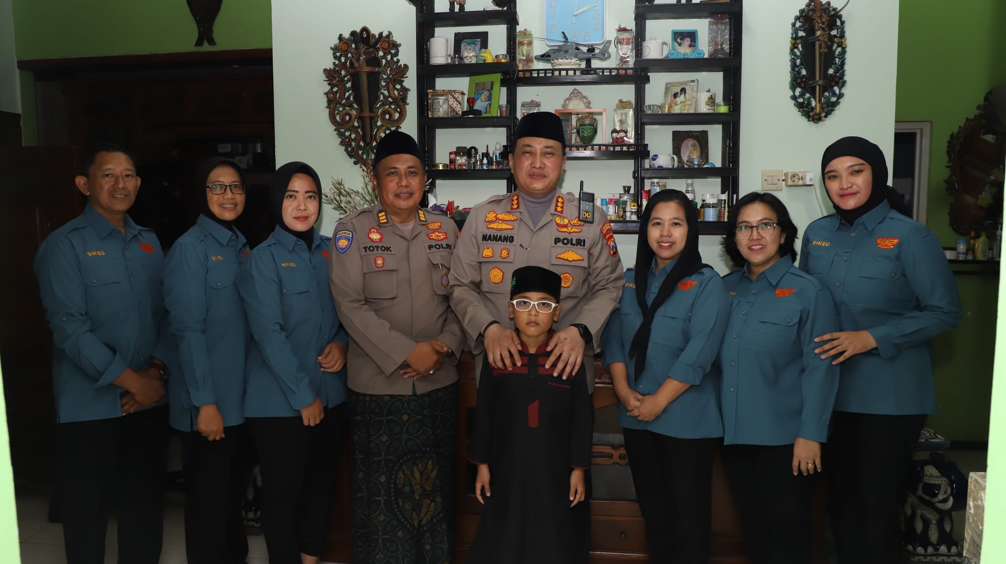 Kapolresta Malang Kota Ajak Anak Yatim Rayakan Idulfitri di Padepokan Pringgoboyo