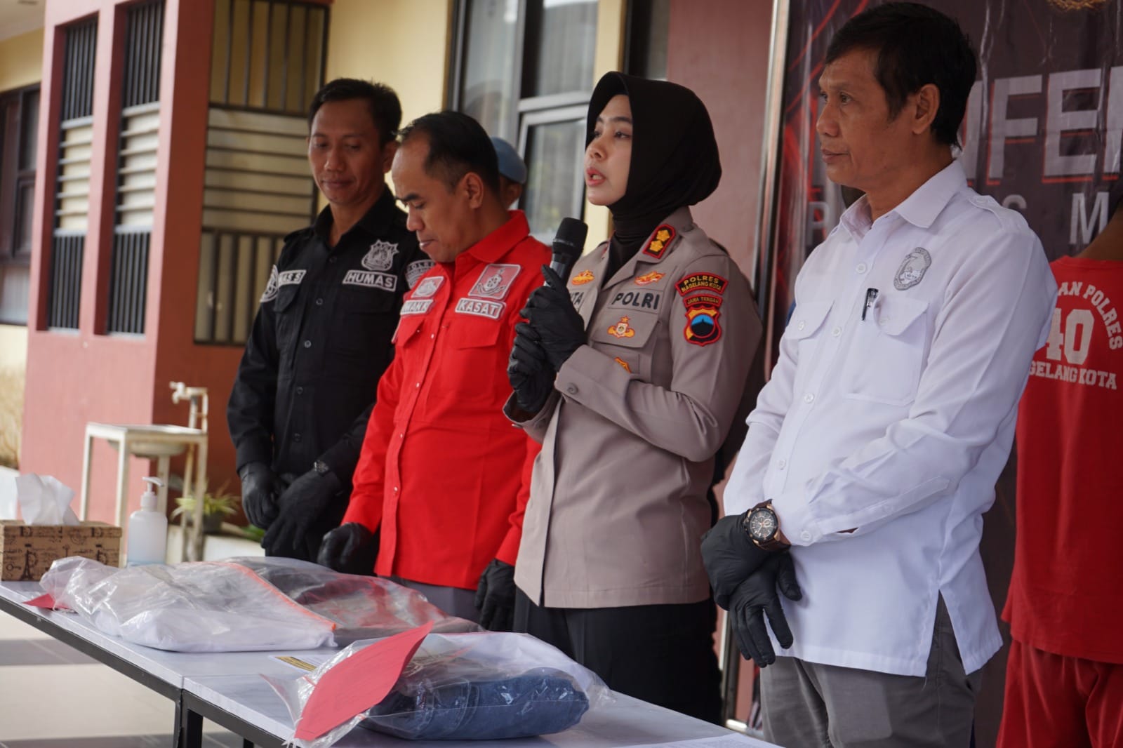 Sat Resnarkoba Polres Magelang Kota Amankan Dua Pengguna Narkotika