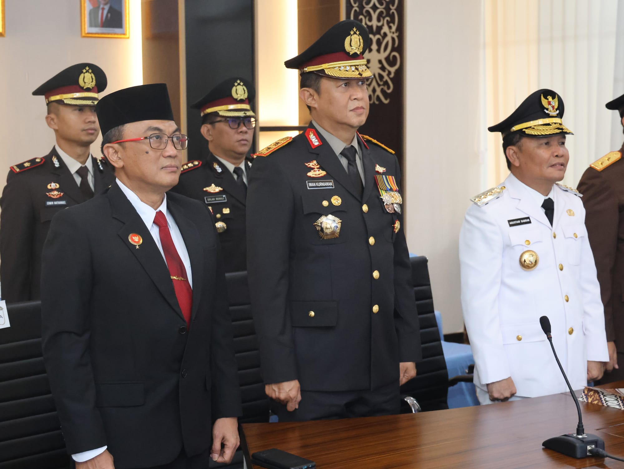 Perkuat Sinergi, Kapolda Kalteng Ikuti Upacara Peringatan Hari Otonomi Daerah ke-29 Secara Virtual