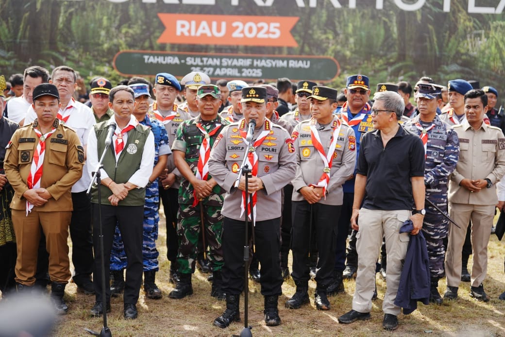 Jambore Karhutla Riau 2025 Dibuka Kapolri, Soroti Peran Pemuda dalam Menjaga Alam
