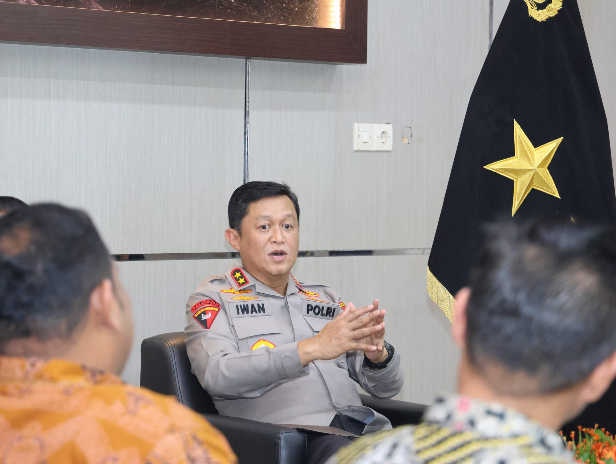 Kapolda Kalteng Terima Kunjungan Kakanwil Ditjenpas, Perkuat Sinergitas Lintas Institusi
