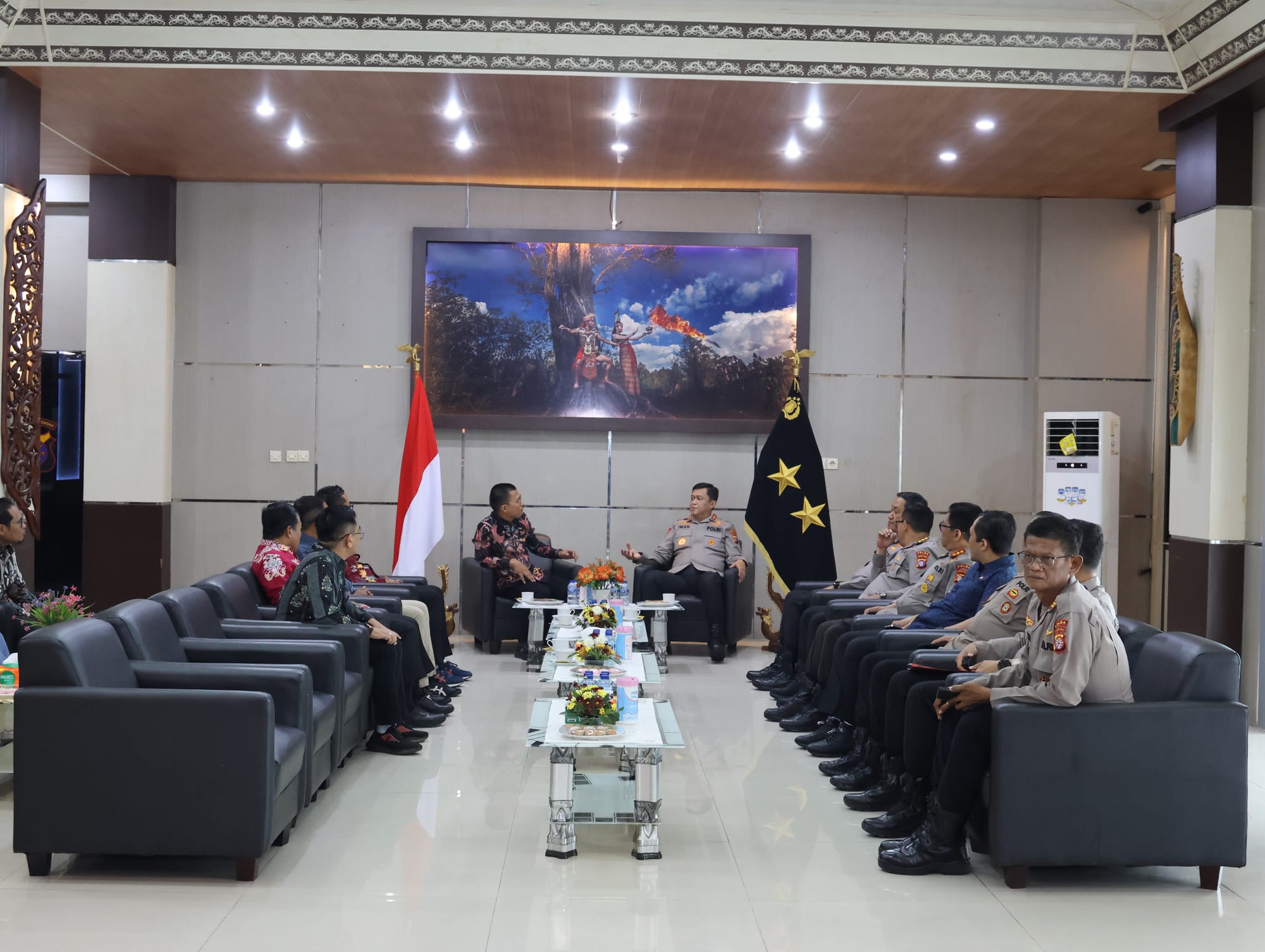 Perkuat Pengamanan Obyek Vital, Kapolda Kalteng Audiensi Bersama PLN UID Kalselteng