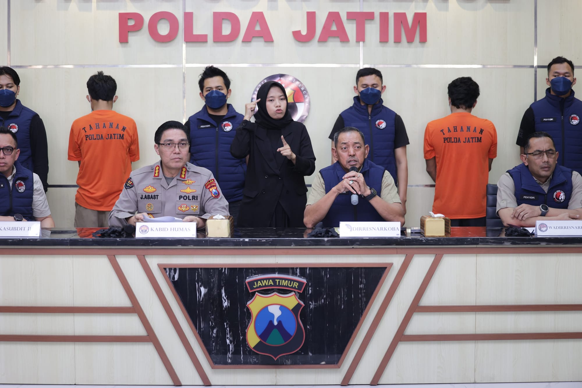Jaringan Narkoba Internasional Terbongkar, Polda Jatim Amankan 21 Kg Sabu