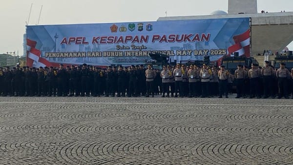 Polri Kerahkan 13 Ribu Personel untuk Pengamanan May Day Fiesta 2025