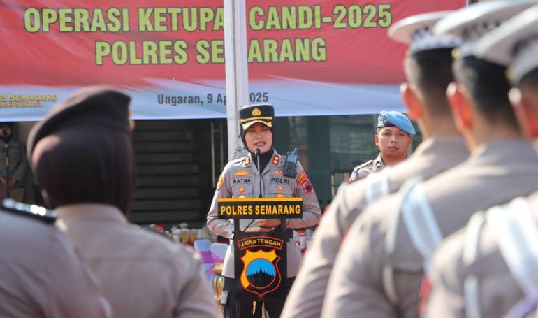 Akhir Operasi Ketupat Candi 2025, Kapolres Semarang Ucapkan Terima Kasih kepada Personel