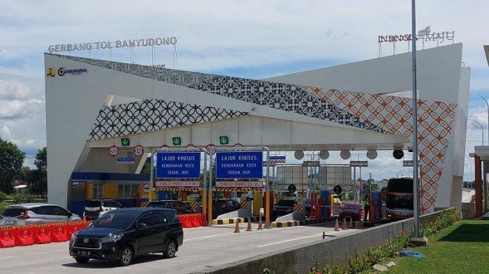 Exit Tol Banyudono Boyolali Ramai Lancar Siang Ini, Belum Terjadi Perlambatan