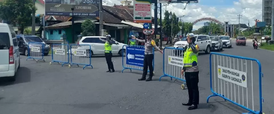 Pemudik Arus Balik Padati Sukoharjo, Sepeda Motor Masih Jadi Andalan