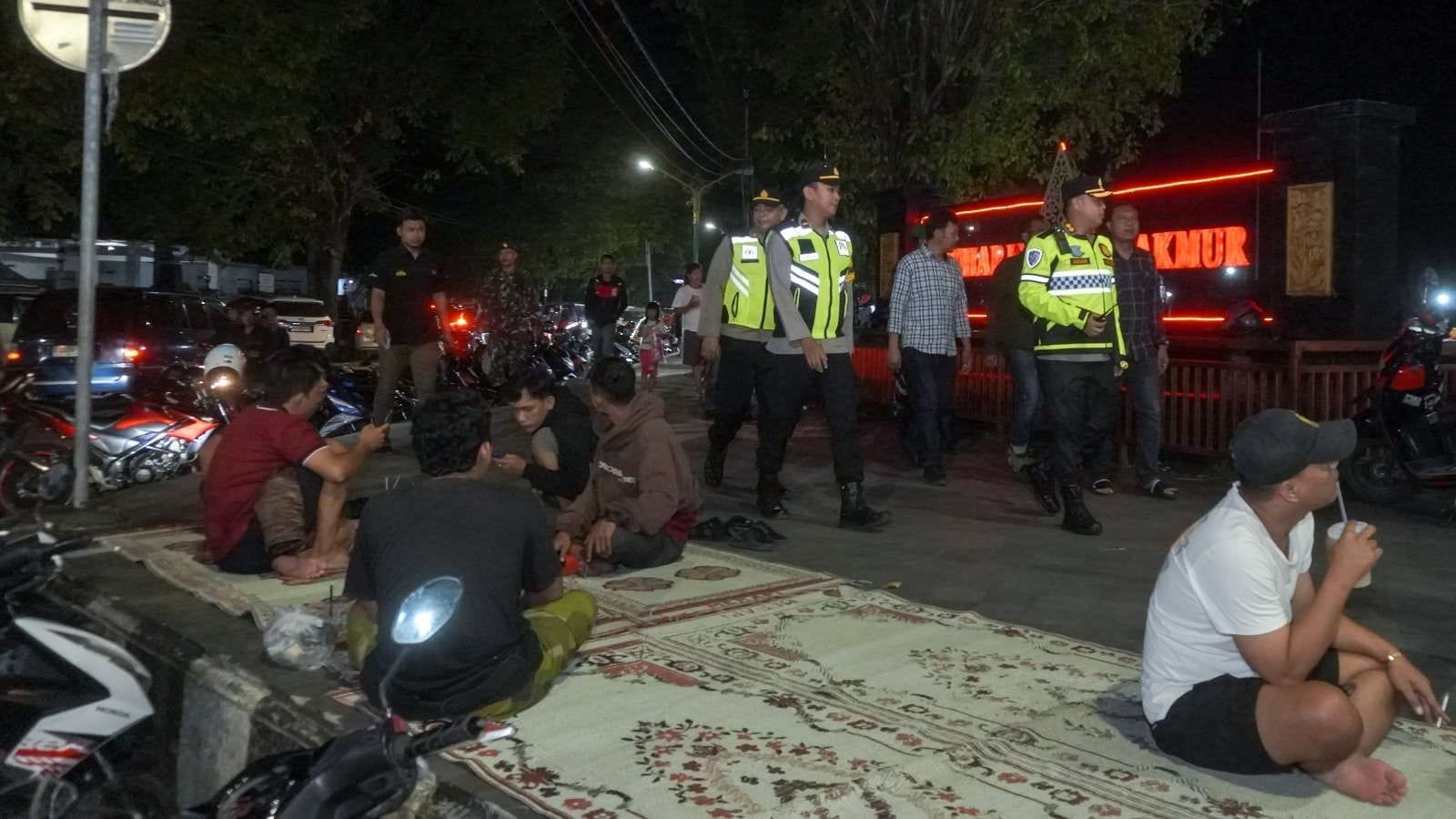 Polres Sukoharjo Intensifkan Patroli di Alun-Alun Satya Negara