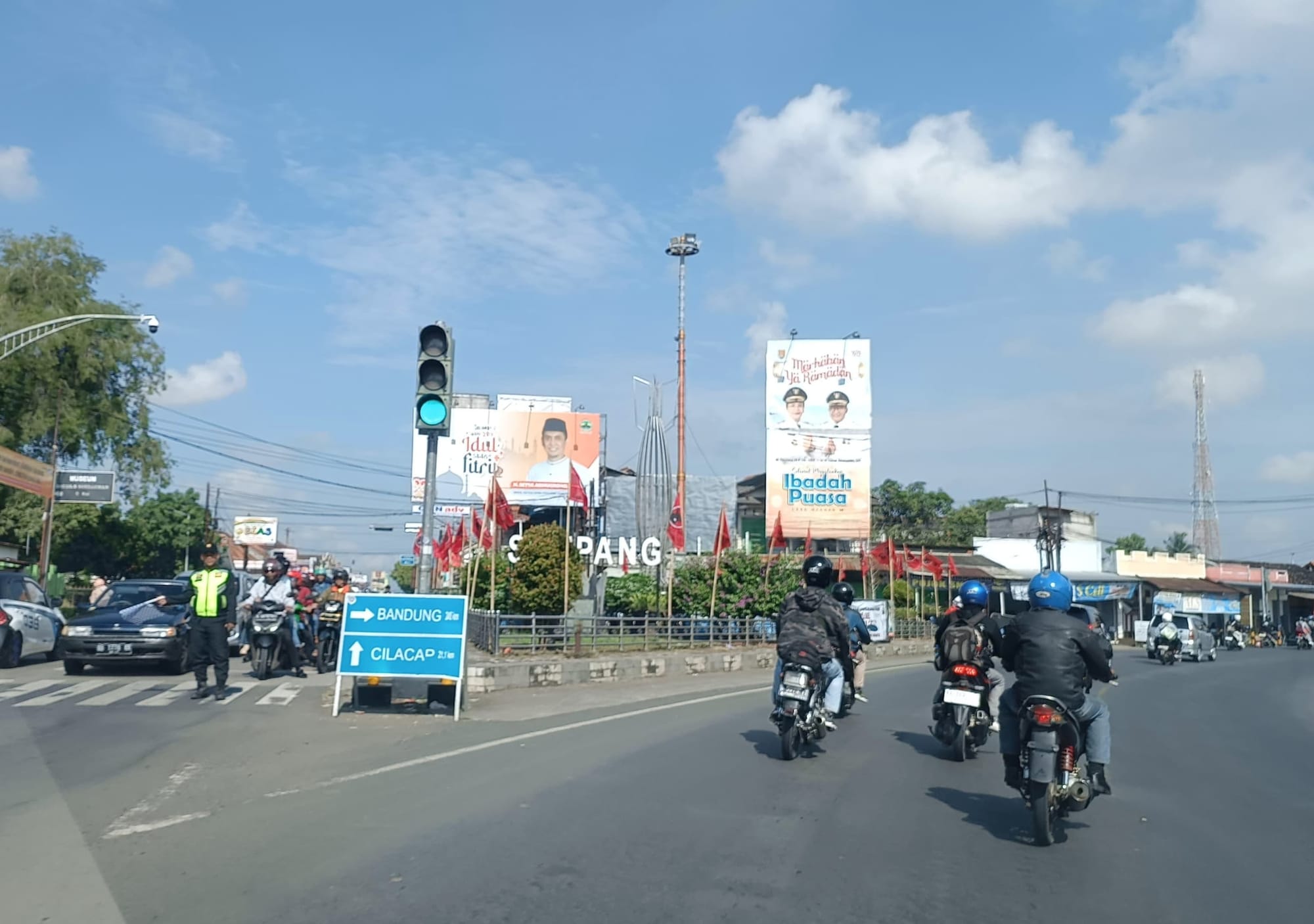 Arus Balik H+6 Lebaran 2025 di Jalur Buntu–Sampang Cilacap Terpantau Ramai Lancar