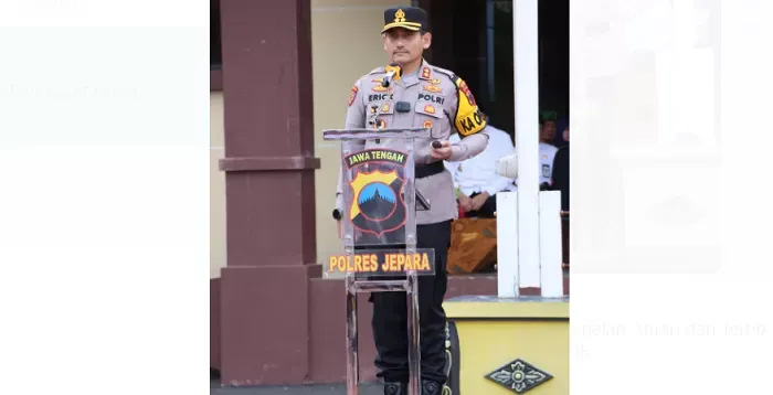 Lebaran Kondusif, Kapolres Jepara Sampaikan Terima Kasih kepada Masyarakat