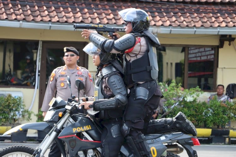 Polres Tegal Latih 287 Personel Dalmas, Tingkatkan Kesiapsiagaan Hadapi Kerawanan Kamtibmas