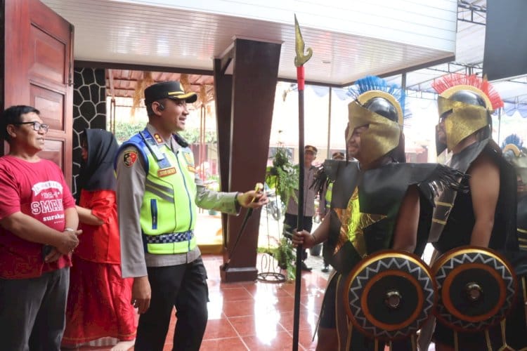 Kapolres Boyolali Pimpin Pengamanan Ibadah Peringatan Wafatnya Yesus Kristus