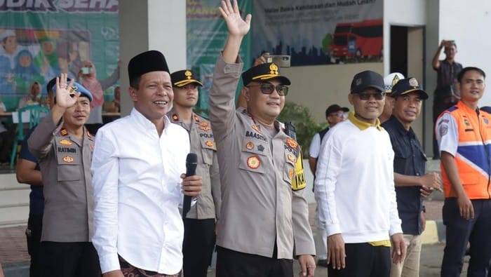 Kapolres Kebumen Hadiri Program Balik Mudik Gratis, Dukung Kelancaran Arus Balik