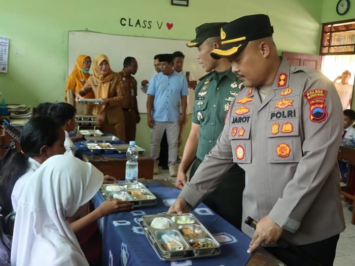 Polres Wonogiri Pastikan Bantuan Makanan Bergizi Gratis Tepat Sasaran