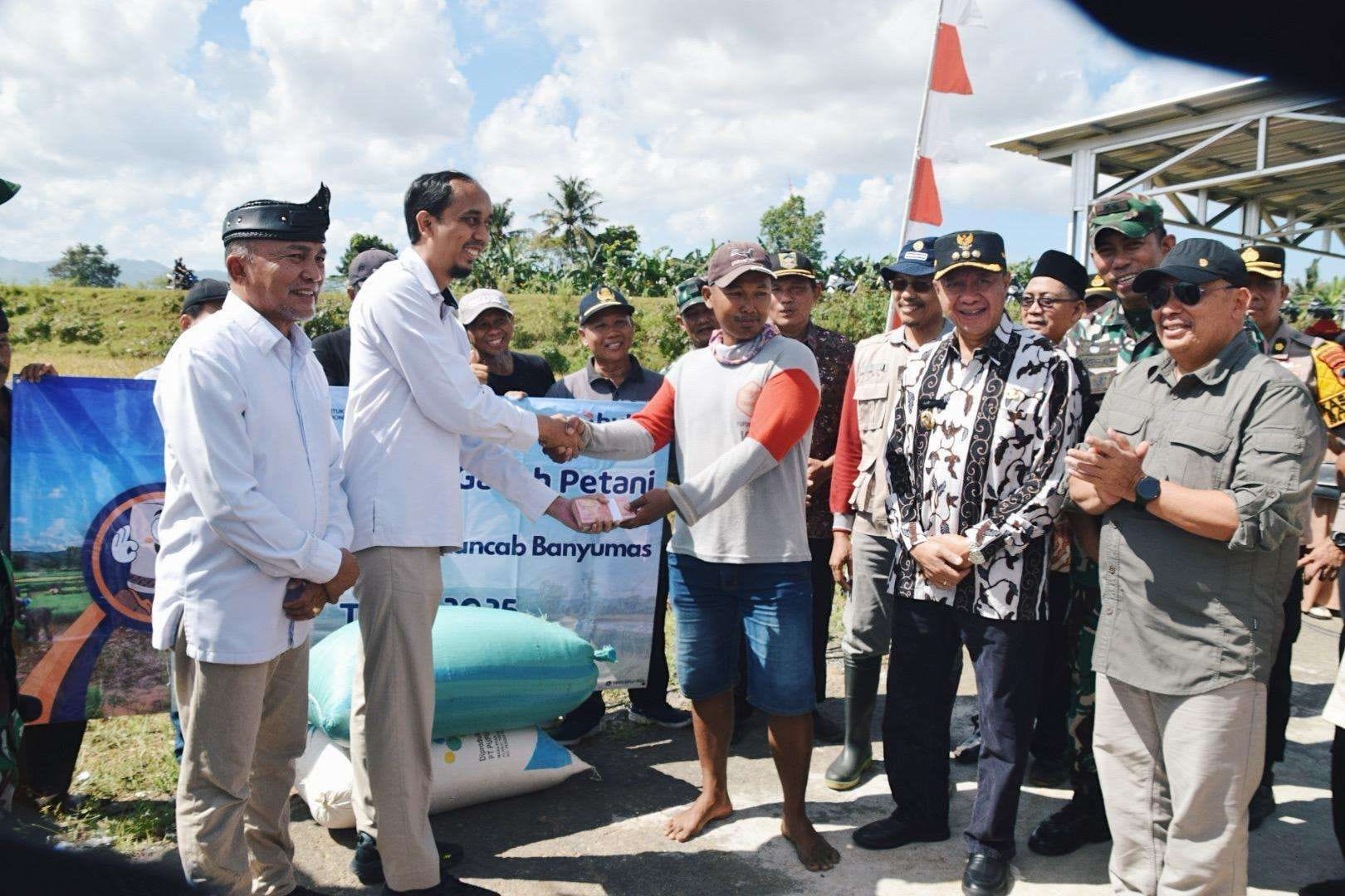 Banyumas Gelar Panen Raya, Komitmen Percepat Swasembada Pangan
