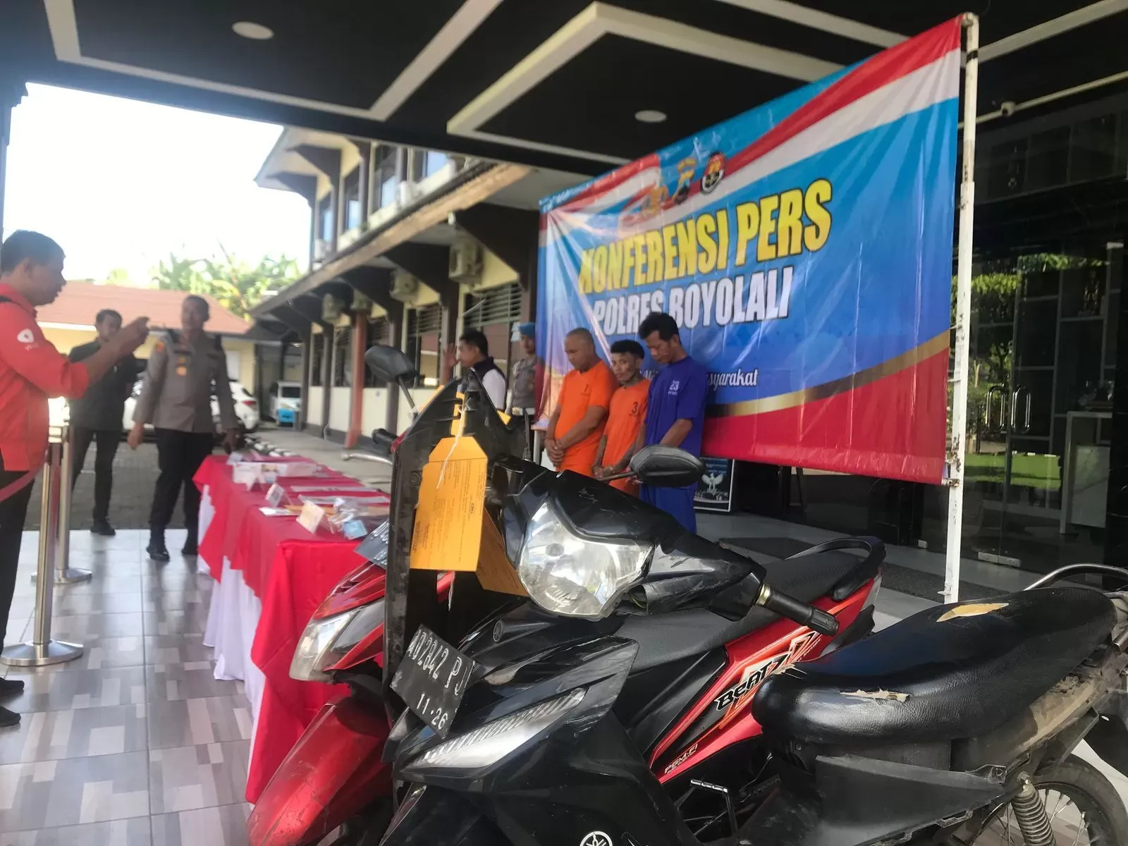 Belum Sempat Foya-foya, Pencuri Motor Petani di Selo Boyolali Ditangkap, Barang Bukti Sudah Dipreteli