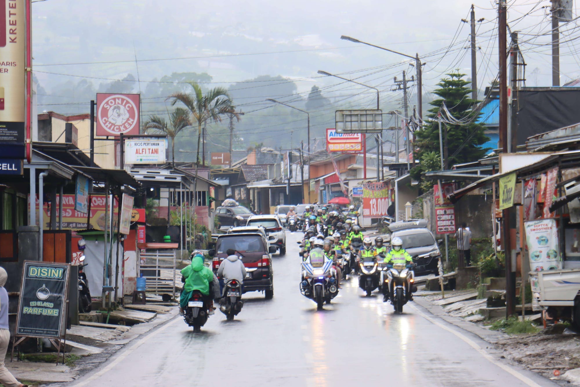 Kapolres Purbalingga Patroli Motor, Cek Keamanan Objek Wisata