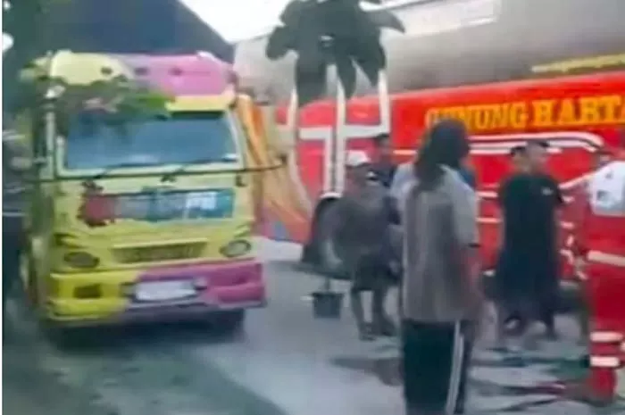 Kecelakaan Maut di Tawangharjo Grobogan, Bus Gunung Harta Tabrak Motor Vario, 7 Korban Luka