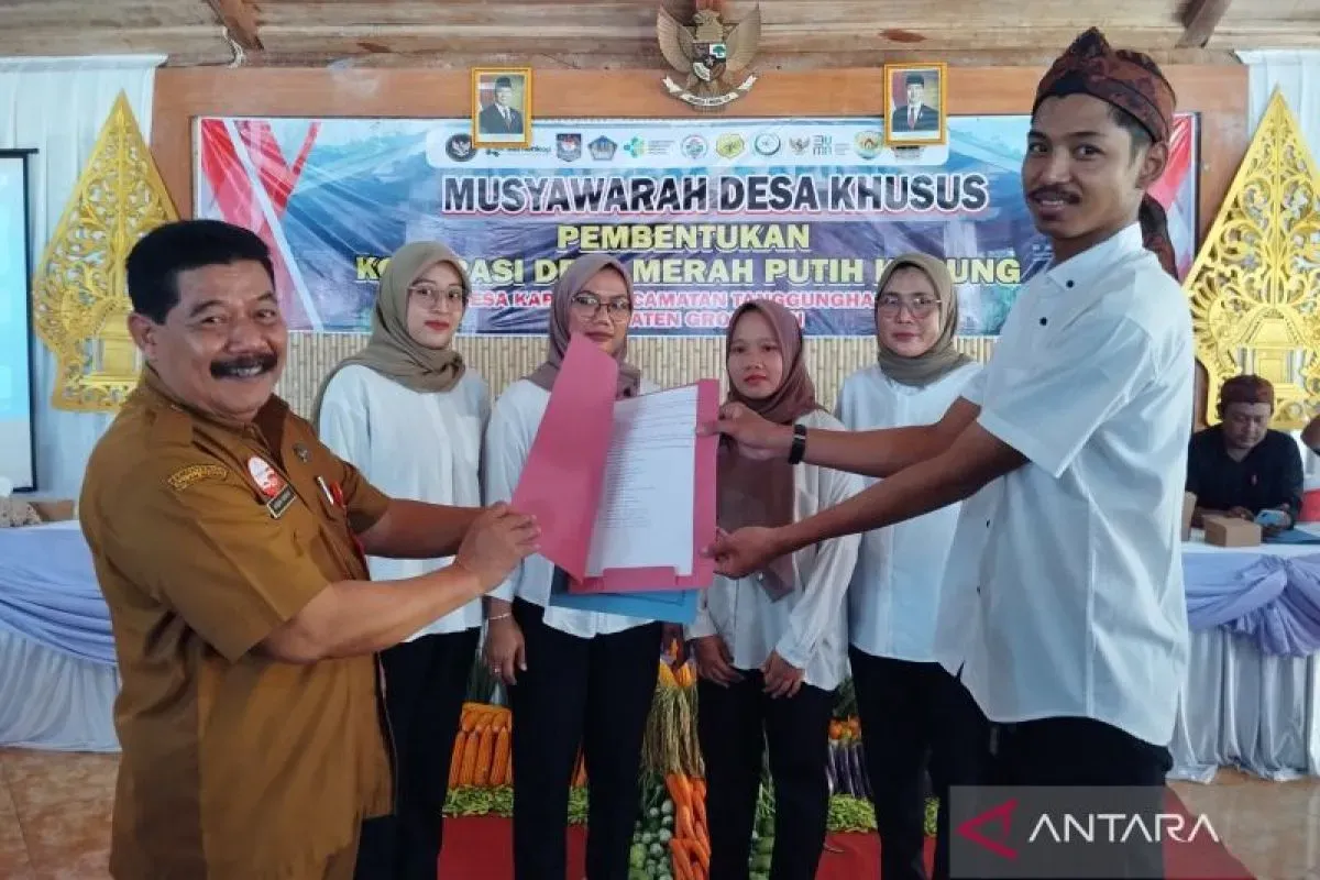 Warga Desa Kapung Kini Miliki Koperasi Merah Putih untuk Dorong Perekonomian Lokal