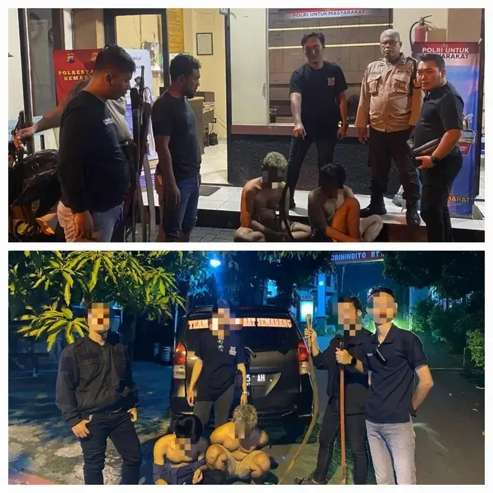 Dua Remaja Diamankan Polisi Saat Diduga Akan Tawuran di Semarang Barat