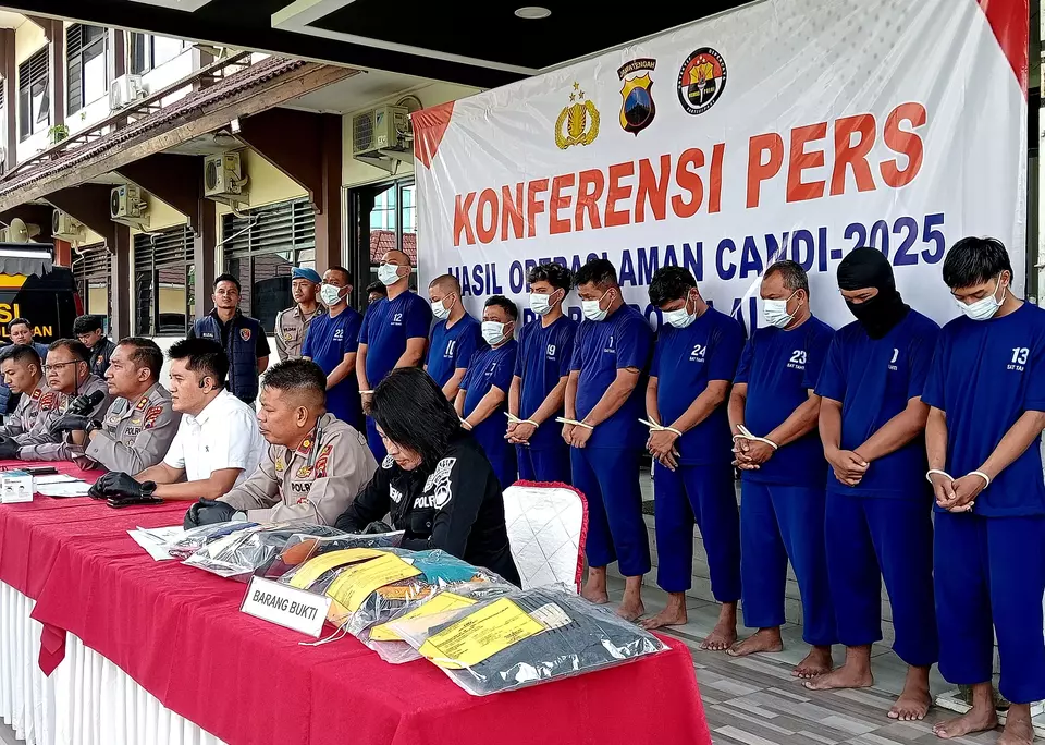 17 Preman Diamankan Polres Boyolali, 10 Terlibat Kasus Penganiayaan