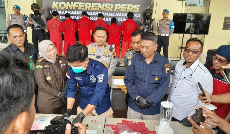 1 Kilogram Sabu Disita, Polres Sukoharjo Ungkap Sindikat Narkoba Antarwilayah
