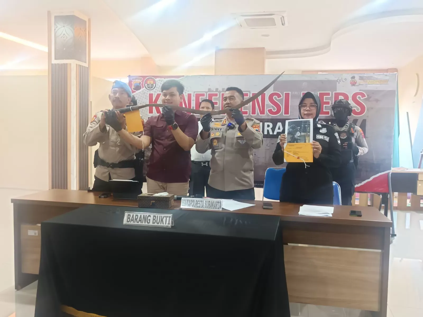 Bawa Celurit 1,5 Meter, Dua Remaja Sukoharjo Diamankan, Alasan Mereka Tak Masuk Akal