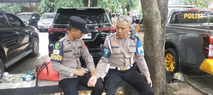 Polda Jateng Prioritaskan Kesehatan, Tim Dokkes Periksa Personel Pengamanan May Day 2025