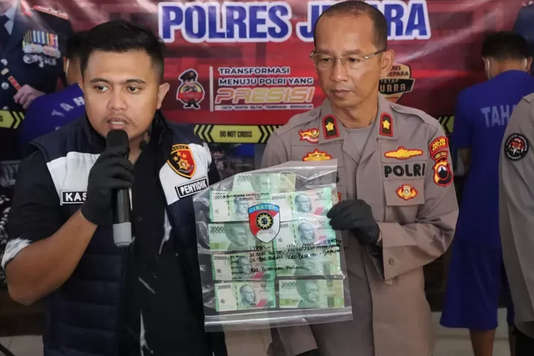 Pria Demak Tertangkap Saat Sebar Uang Palsu di Pengajian Jepara