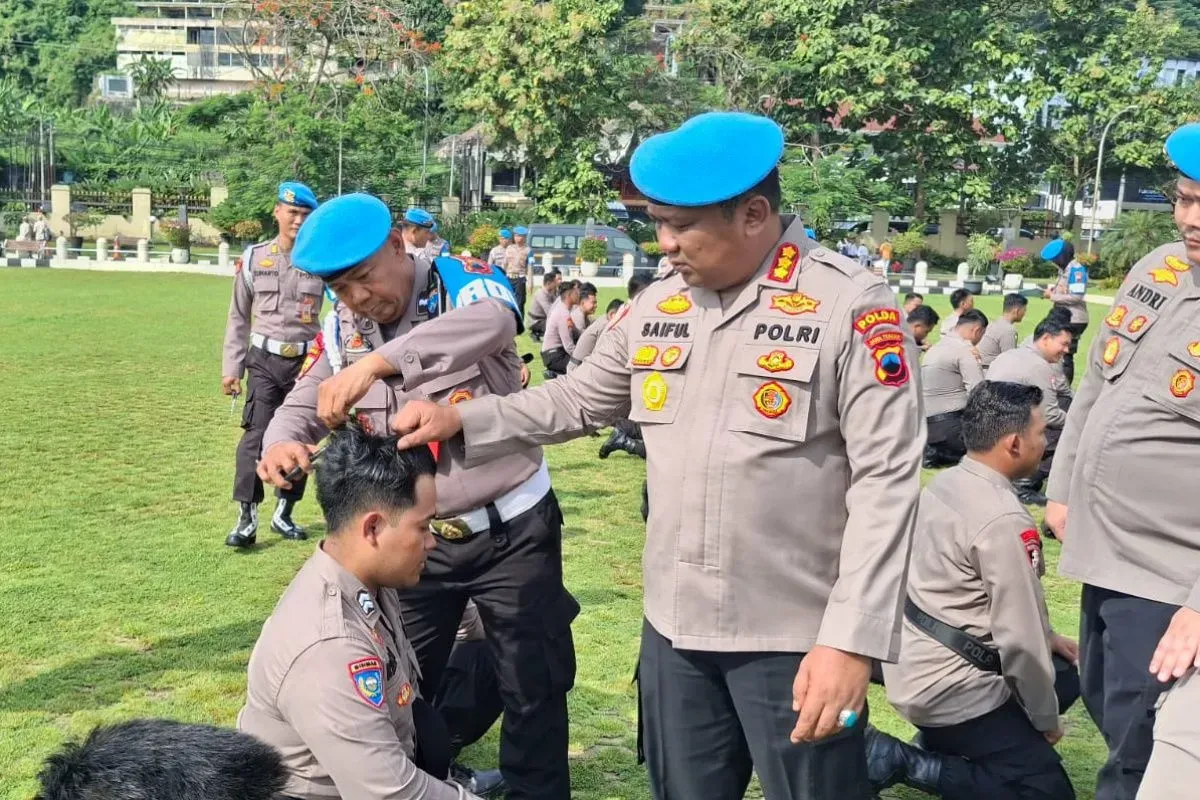 1.205 Personel Polda Jateng Dinyatakan Bebas dari Narkoba dan Judi Daring, Kata Propam
