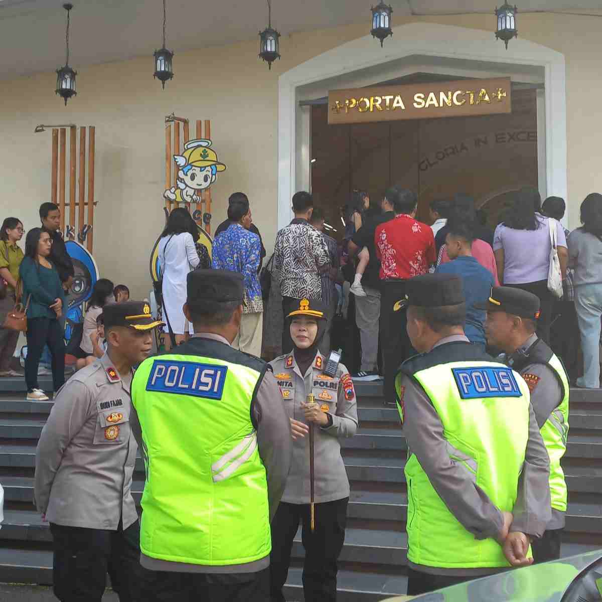 Pastikan Keamanan Ibadah, Kapolres Magelang Kota Pantau Perayaan Kenaikan Yesus