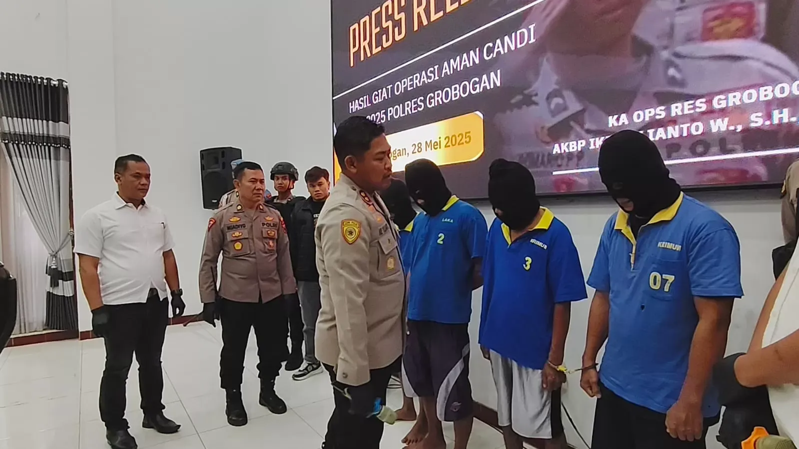 Sindikat Pencurian Traktor Terungkap di Grobogan Kapolres Imbau Petani Lebih Hati-Hati