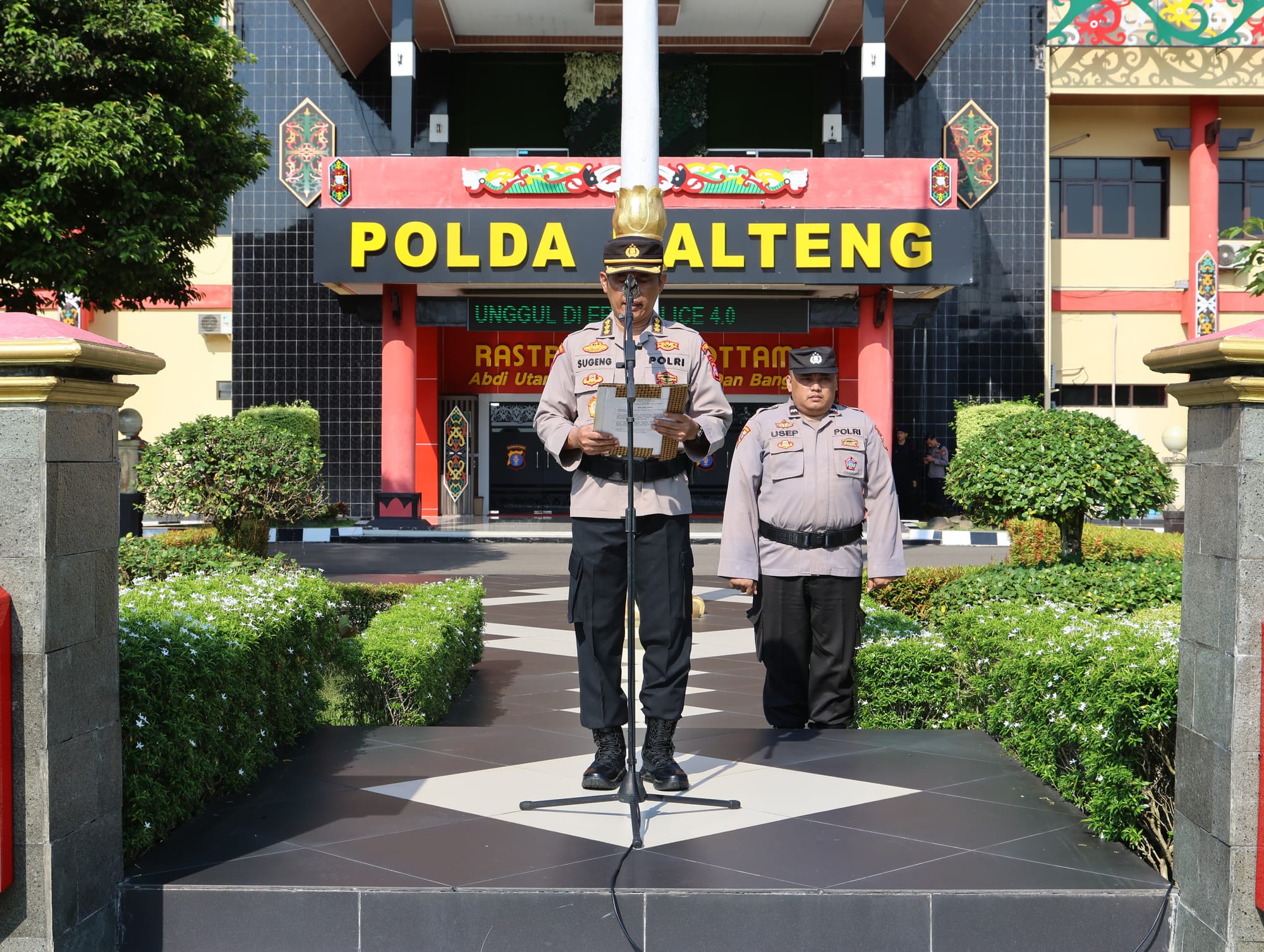 Pastikan Kesiapan Pengamanan May Day Fiesta, Polda Kalteng Gelar Apel Siaga