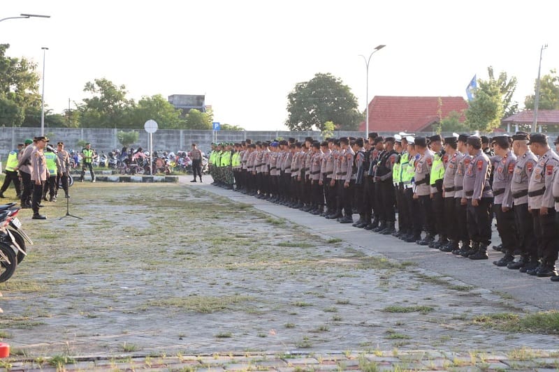 Kapolres Brebes Tegaskan Pengamanan May Day Harus Sesuai SOP dalam Apel Pagi